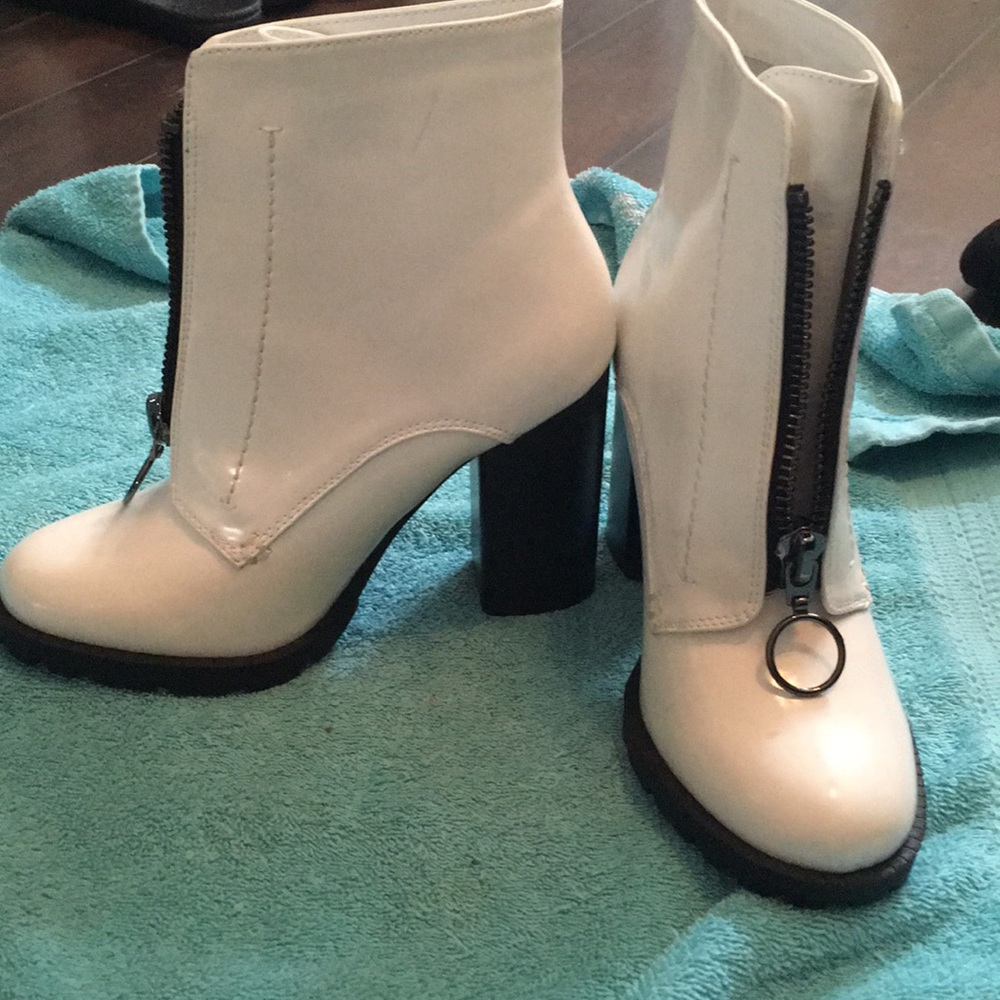 Booties never worn